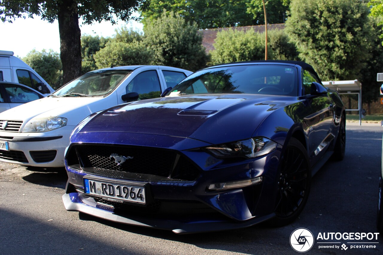 Ford Mustang GT Convertible 2018