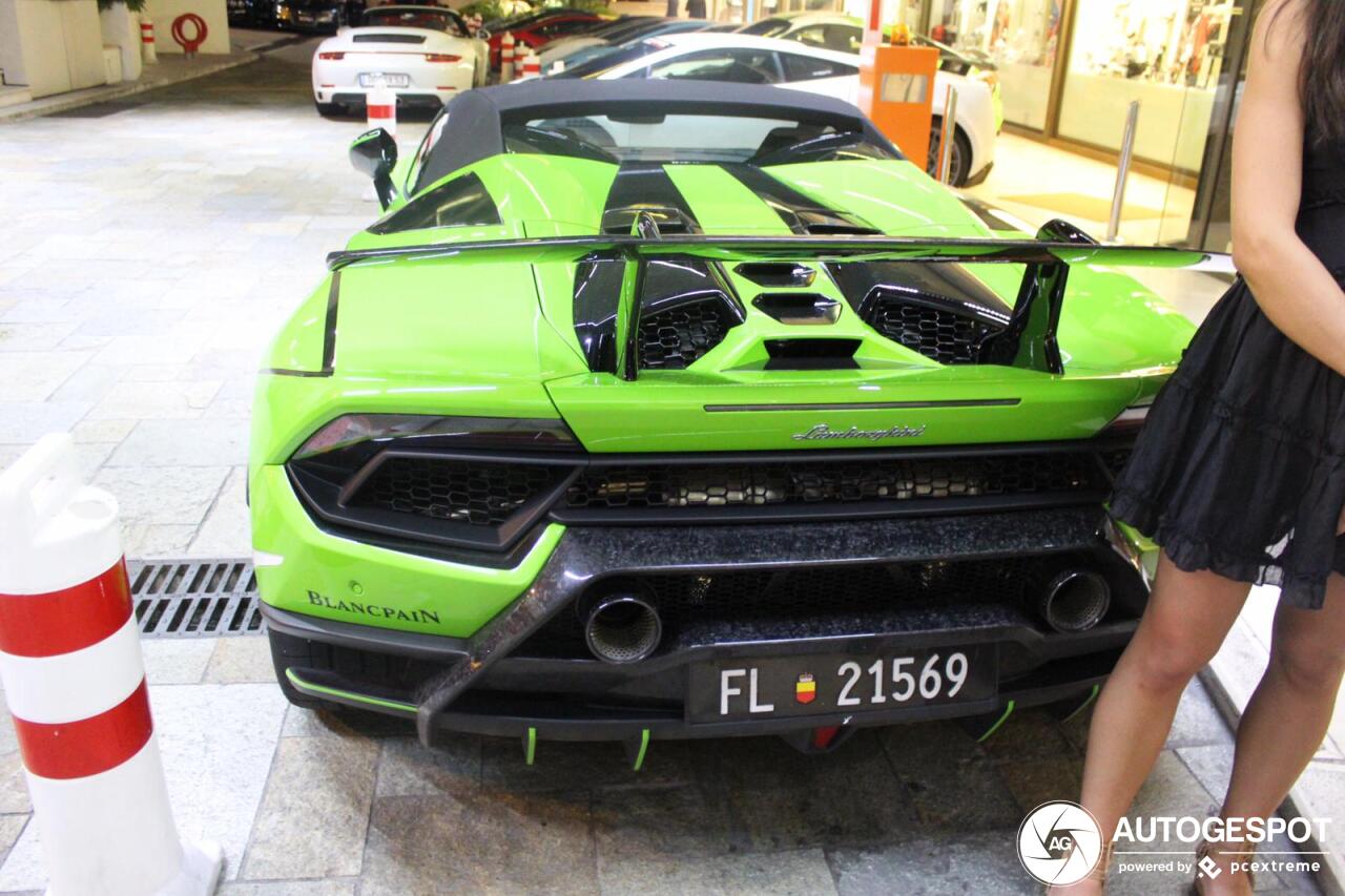 Lamborghini Huracán LP640-4 Performante Spyder