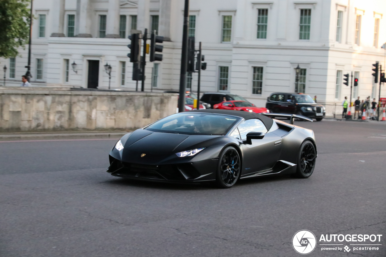 Lamborghini Huracán LP640-4 Performante Spyder