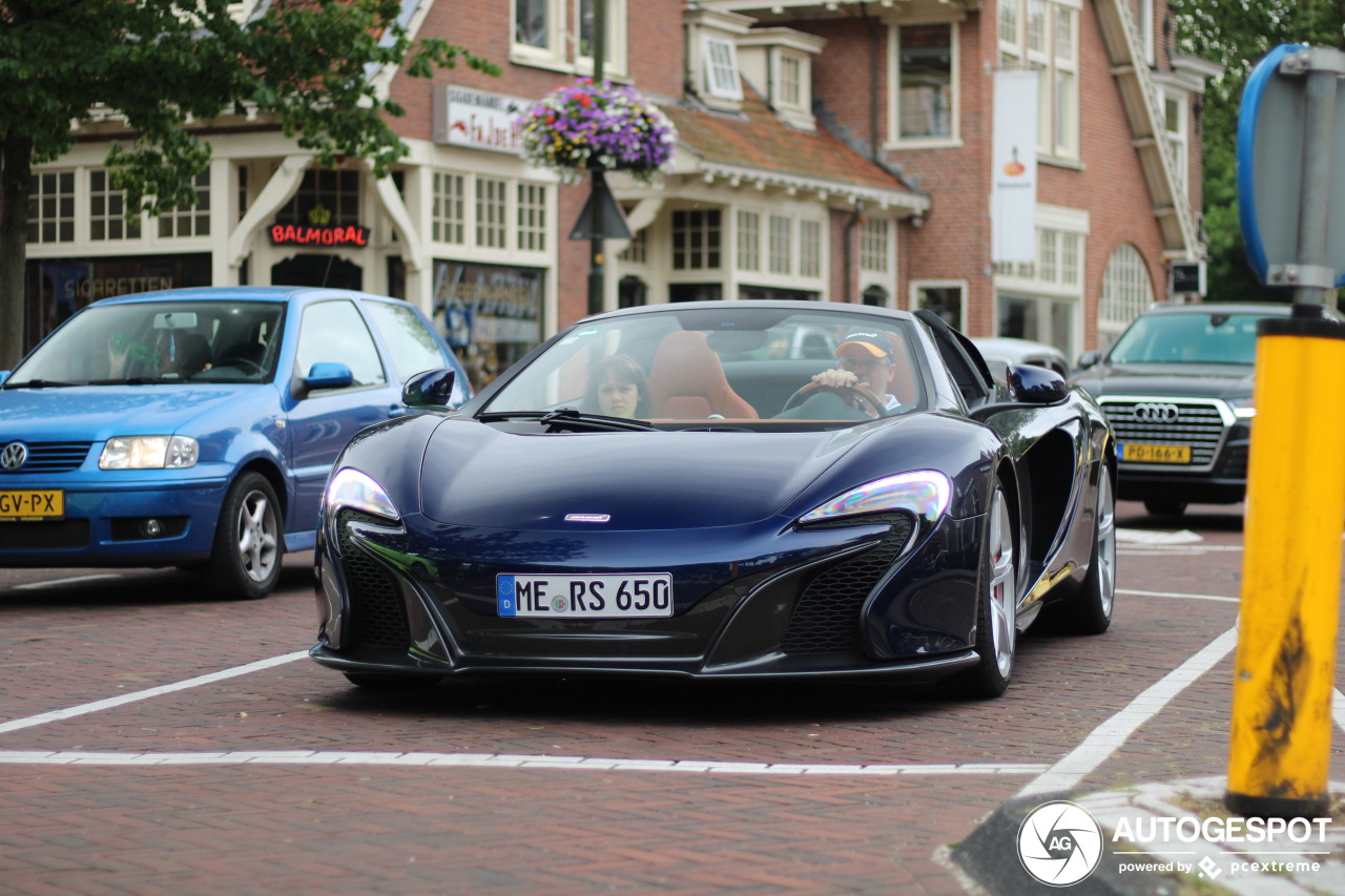 McLaren 650S Spider