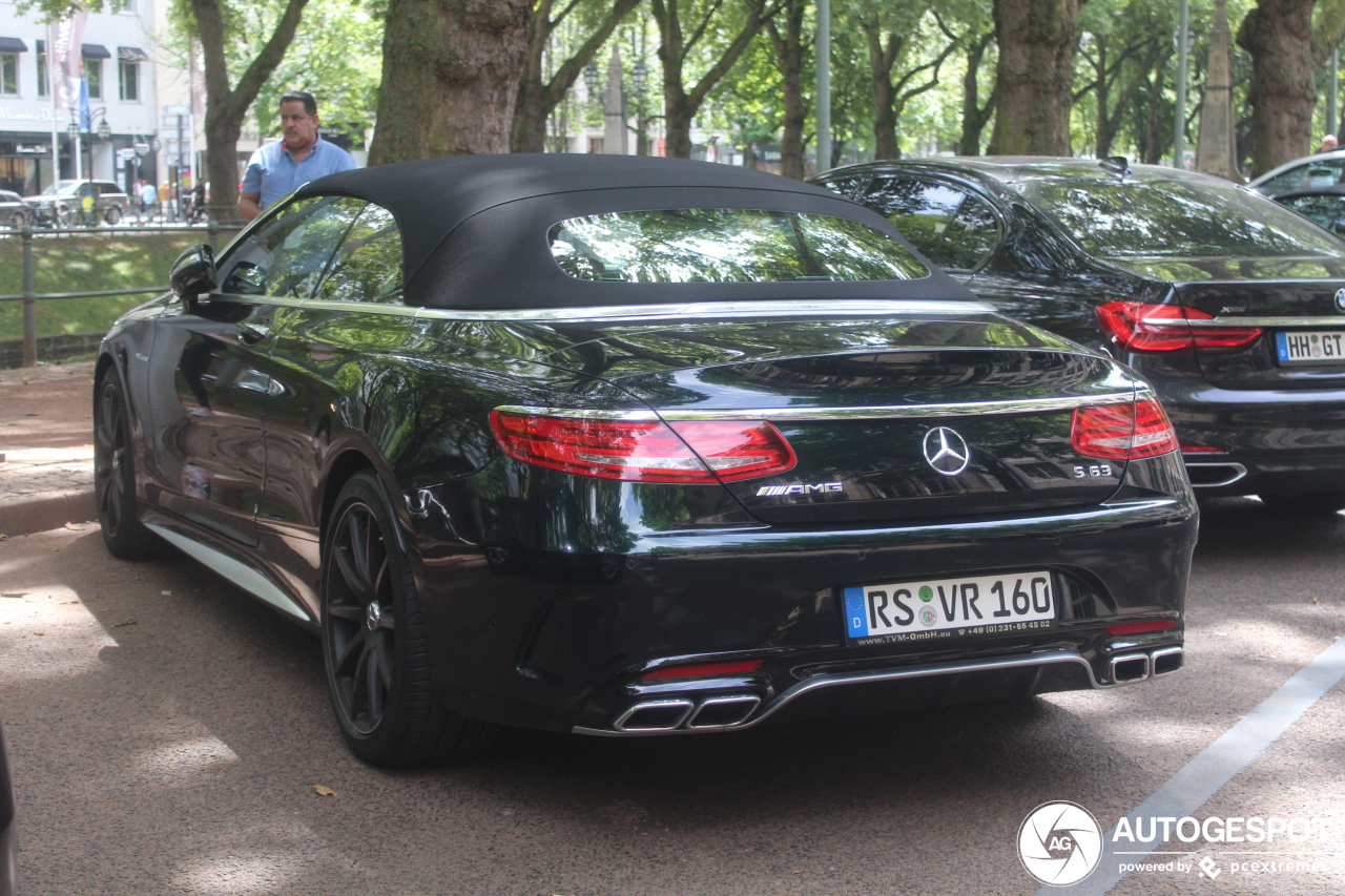 Mercedes-AMG S 63 Convertible A217