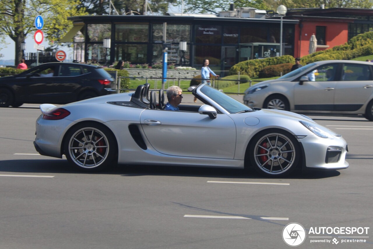 Porsche 981 Boxster Spyder