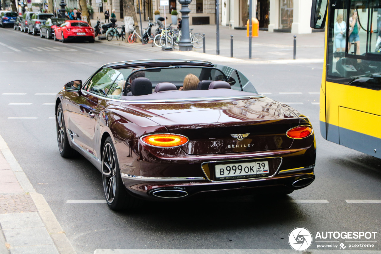 Bentley Continental GTC 2019 First Edition