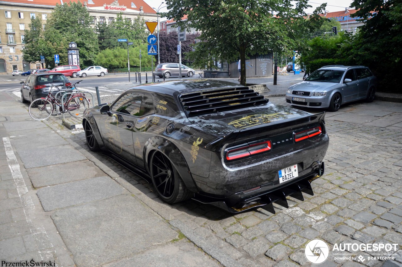 Dodge Challenger Srt Hellcat Liberty Walk Widebody 6 July 2019 Autogespot 2256