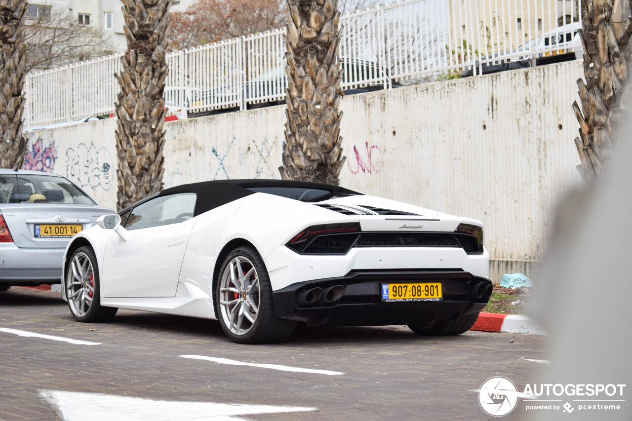 Lamborghini Huracán LP580-2 Spyder