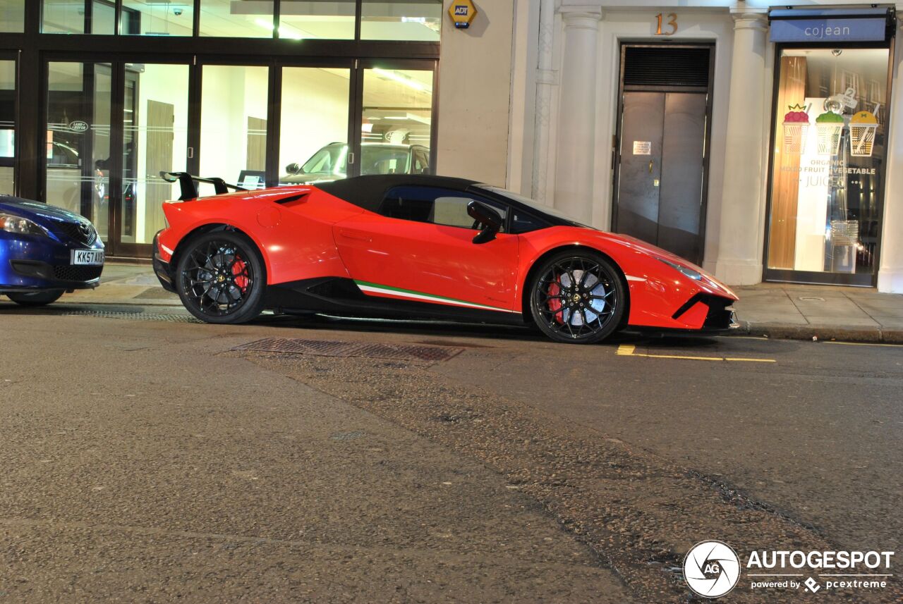 Lamborghini Huracán LP640-4 Performante Spyder