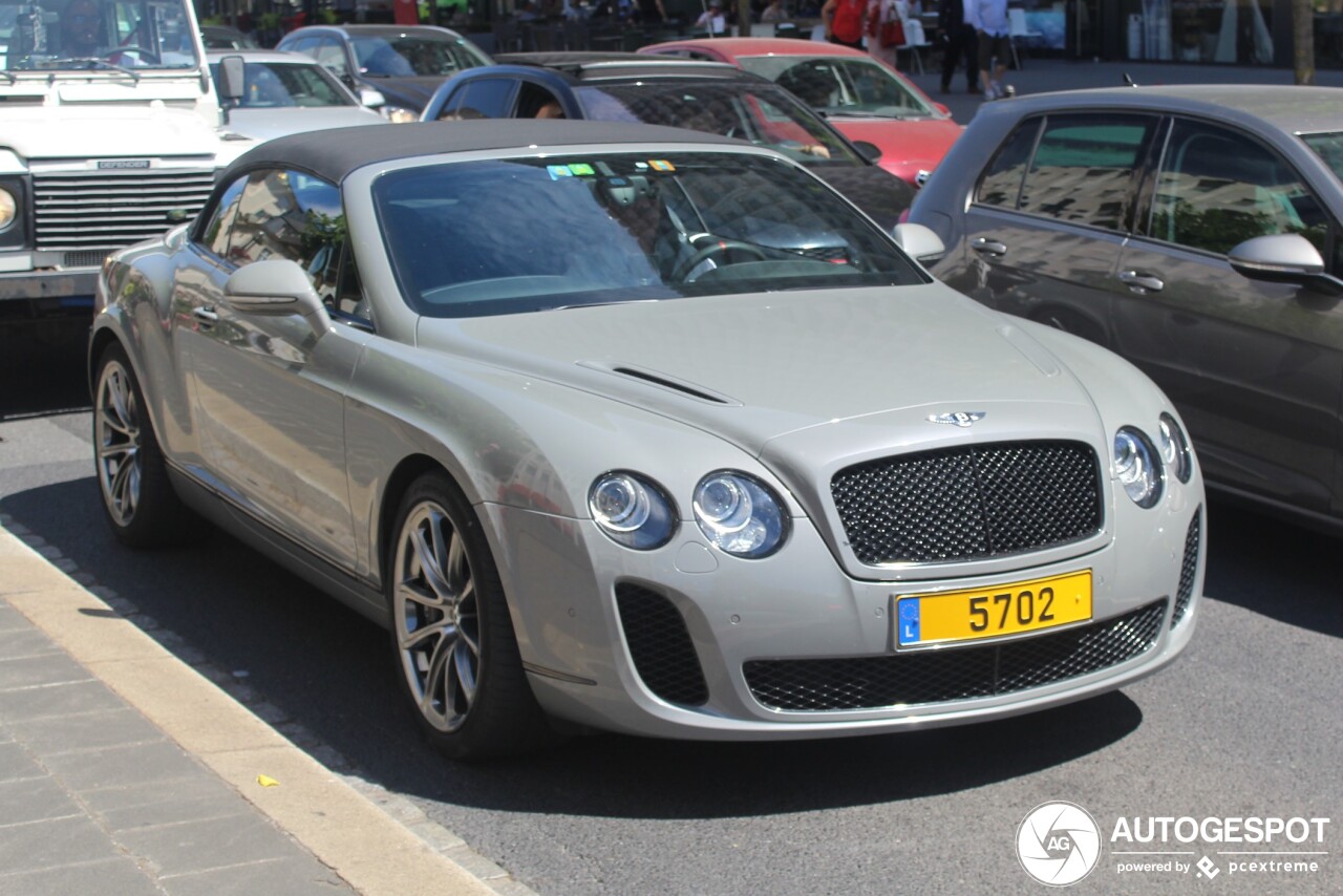 Bentley Continental Supersports Convertible