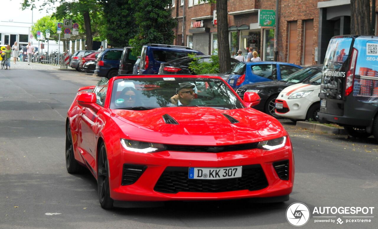 Chevrolet Camaro SS Convertible 2016