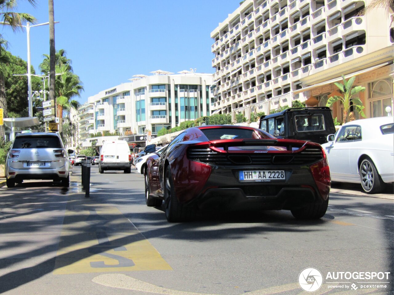 McLaren 650S Spider