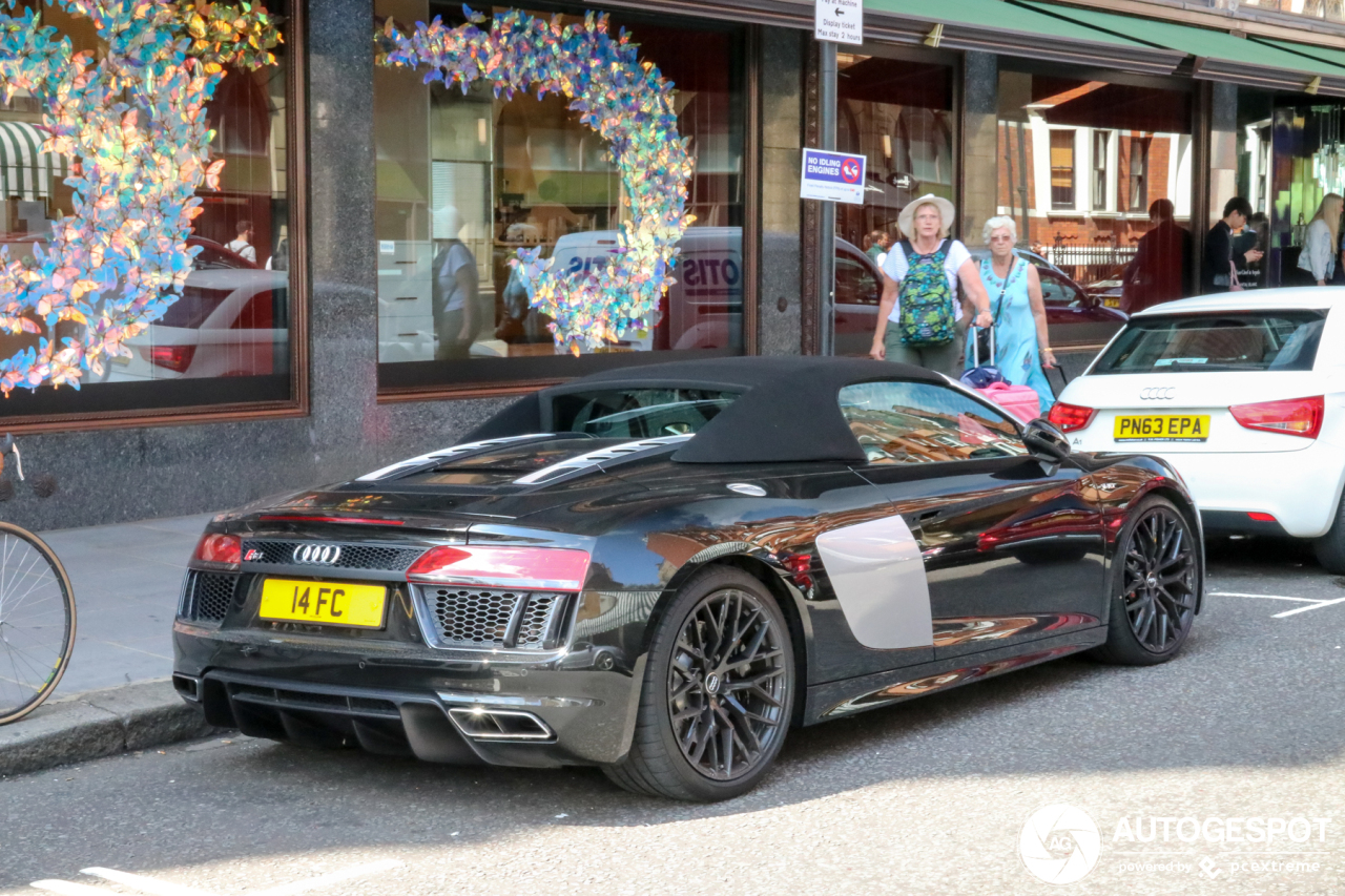 Audi R8 V10 Spyder 2016