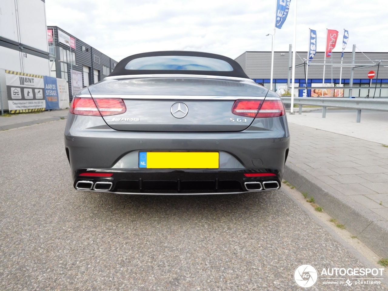 Mercedes-AMG S 63 Convertible A217 2018