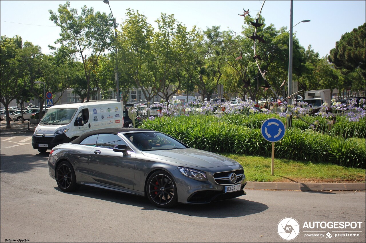 Mercedes-AMG S 63 Convertible A217