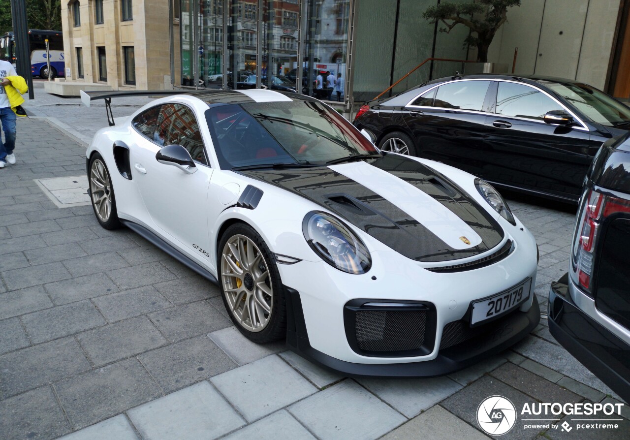 Porsche 991 GT2 RS Weissach Package