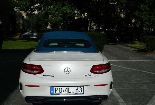 Mercedes-AMG C 63 S Convertible A205 Ocean Blue Edition