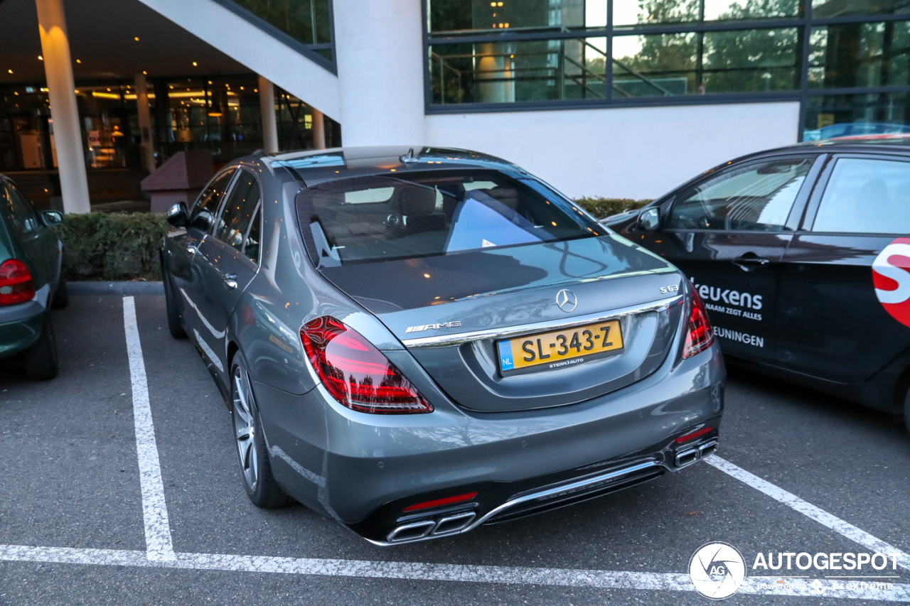 Mercedes-AMG S 63 V222 2017