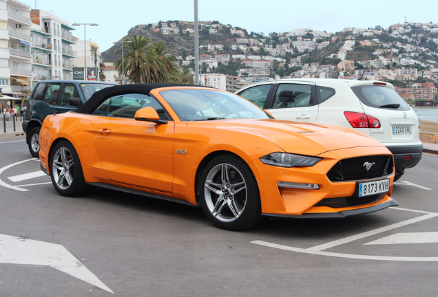 Ford Mustang GT Convertible 2018