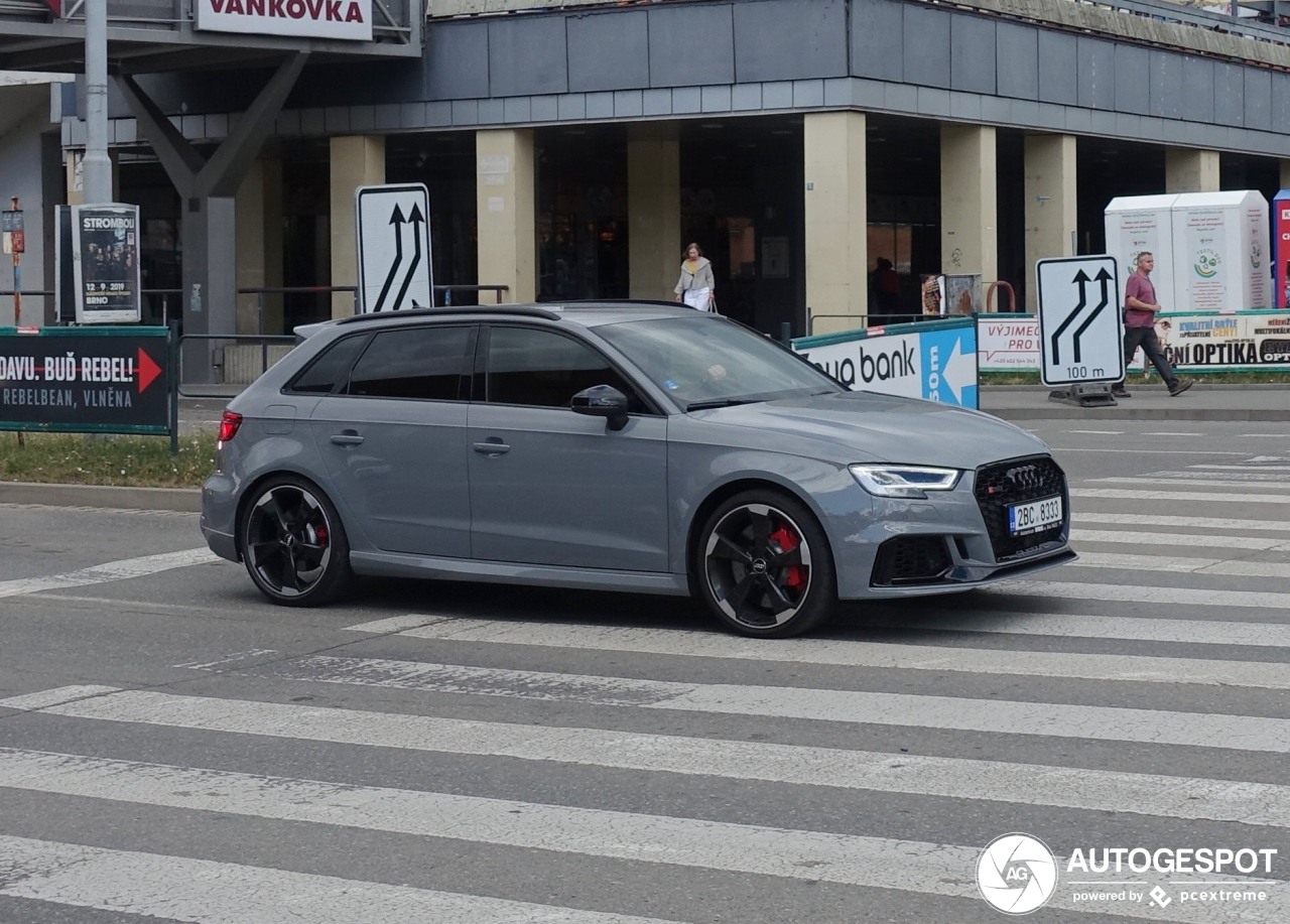 Audi RS3 Sportback 8V 2018