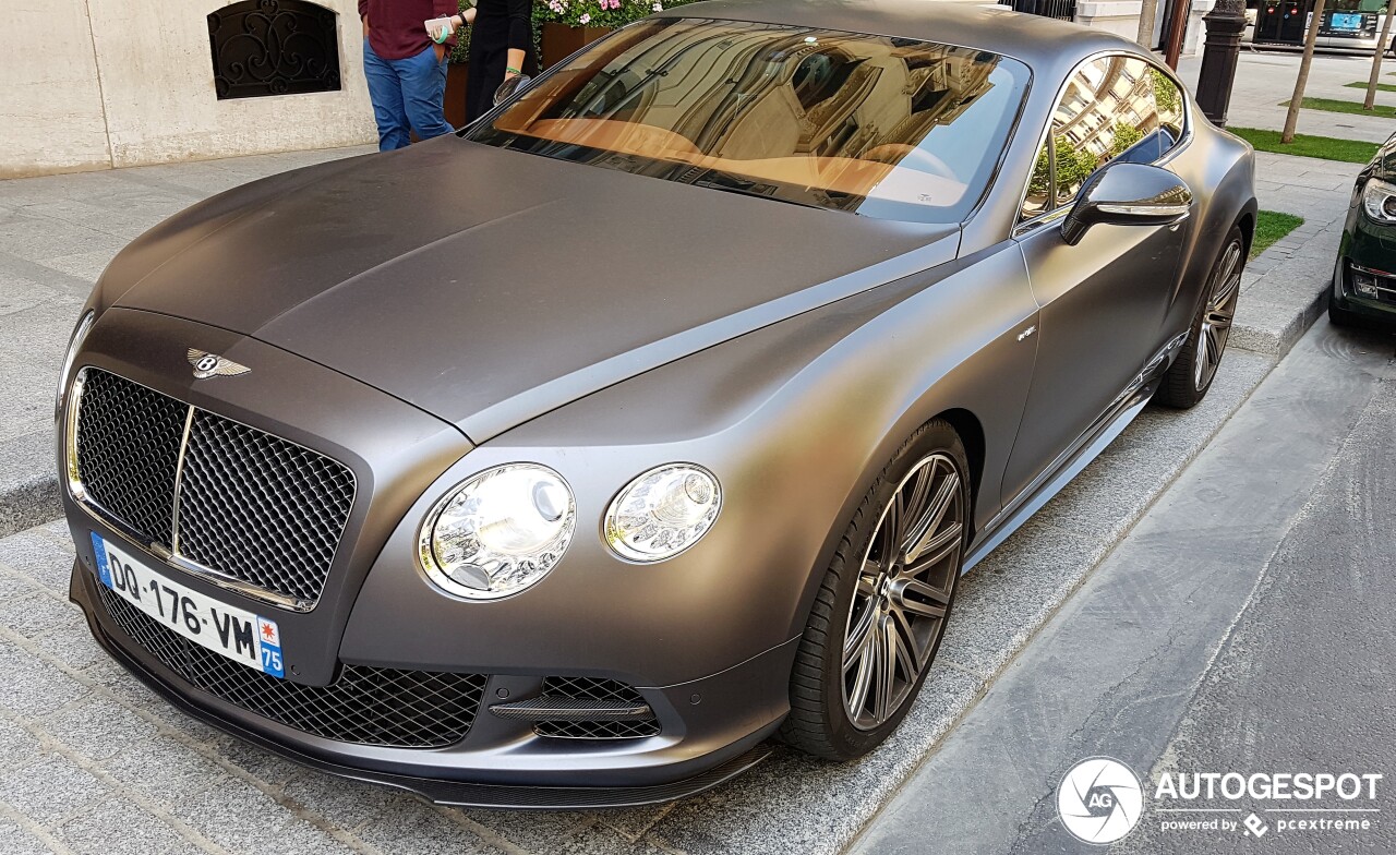 Bentley Continental GT Speed 2012