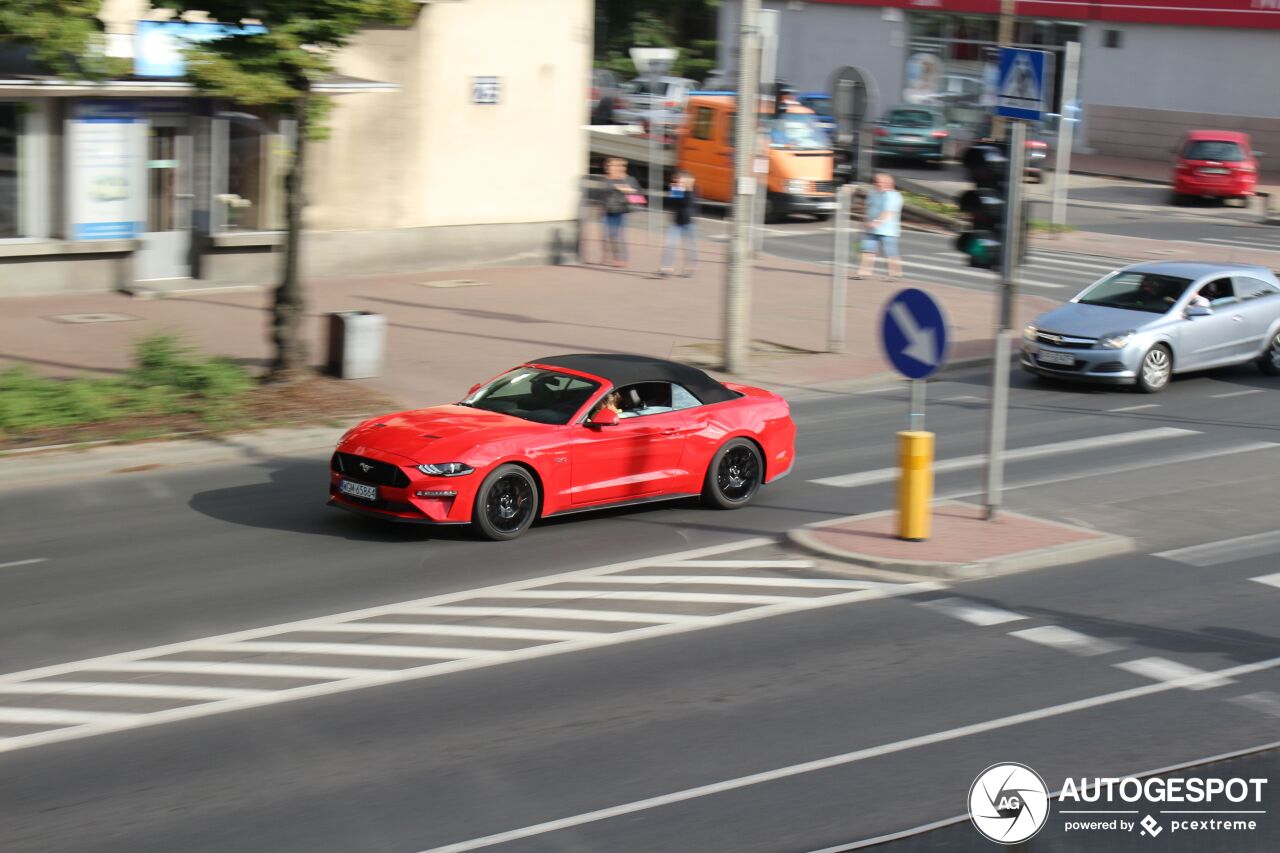 Ford Mustang GT Convertible 2018