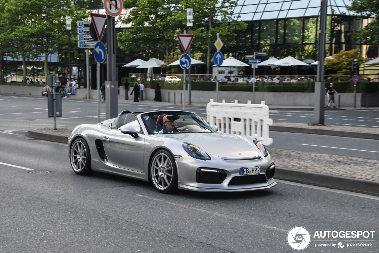 Porsche 981 Boxster Spyder