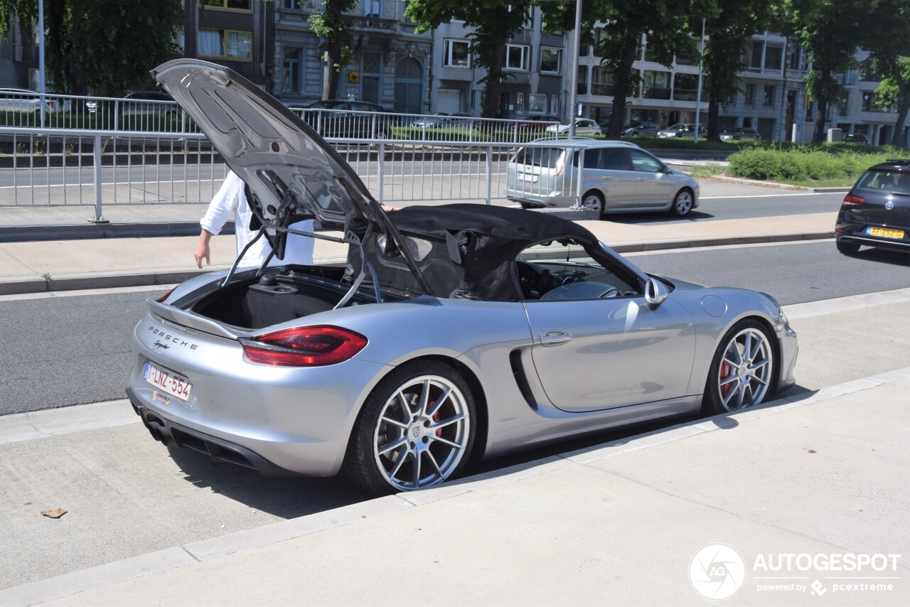 Porsche 981 Boxster Spyder