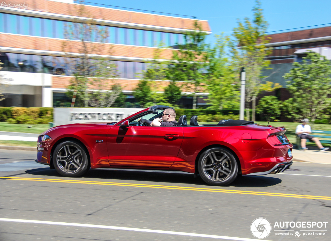 Ford Mustang GT Convertible 2018