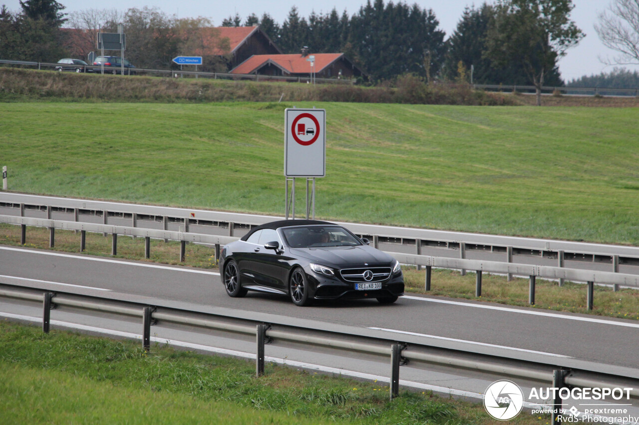 Mercedes-AMG S 63 Convertible A217