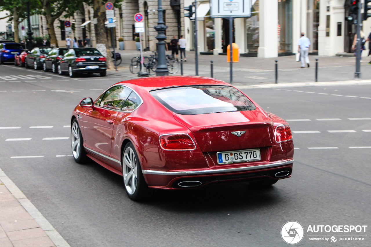 Bentley Continental GT Speed 2016