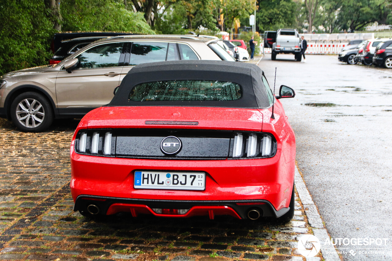 Ford Mustang GT Convertible 2015