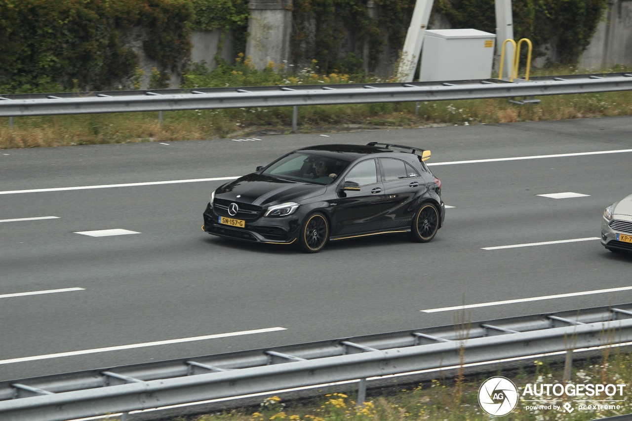 Mercedes-AMG A 45 W176 Yellow Night Edition