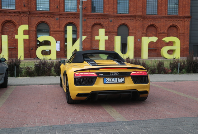 Audi R8 V10 Plus Spyder 2017