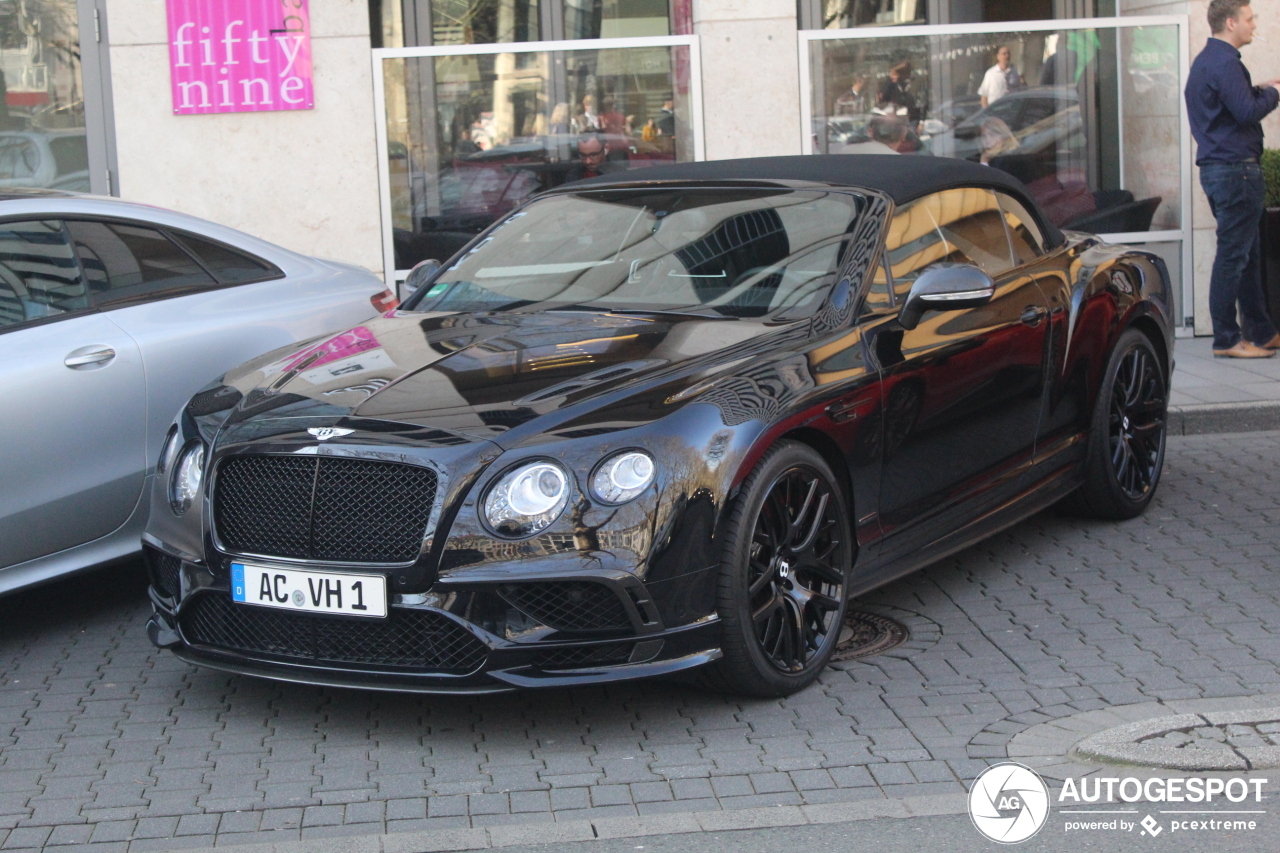 Bentley Continental Supersports Convertible 2018