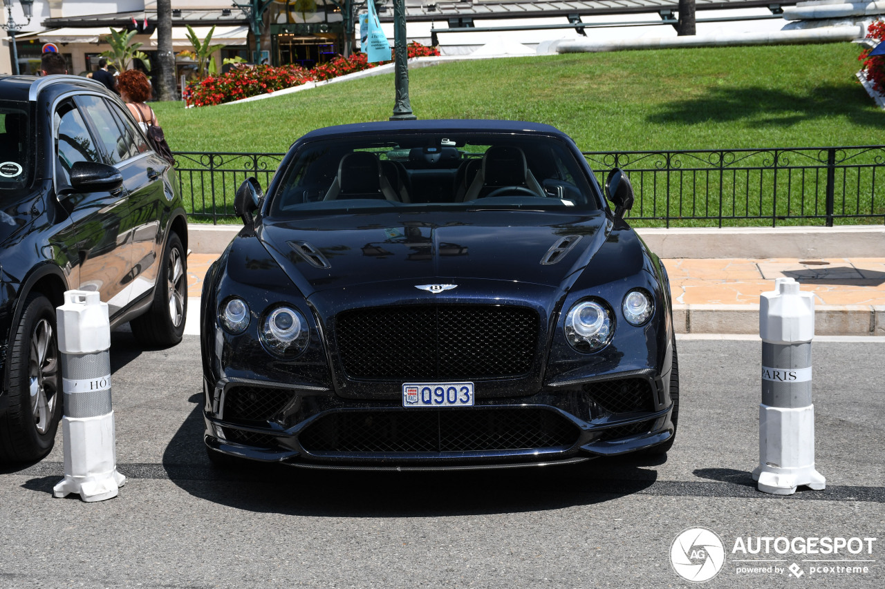 Bentley Continental Supersports Convertible 2018