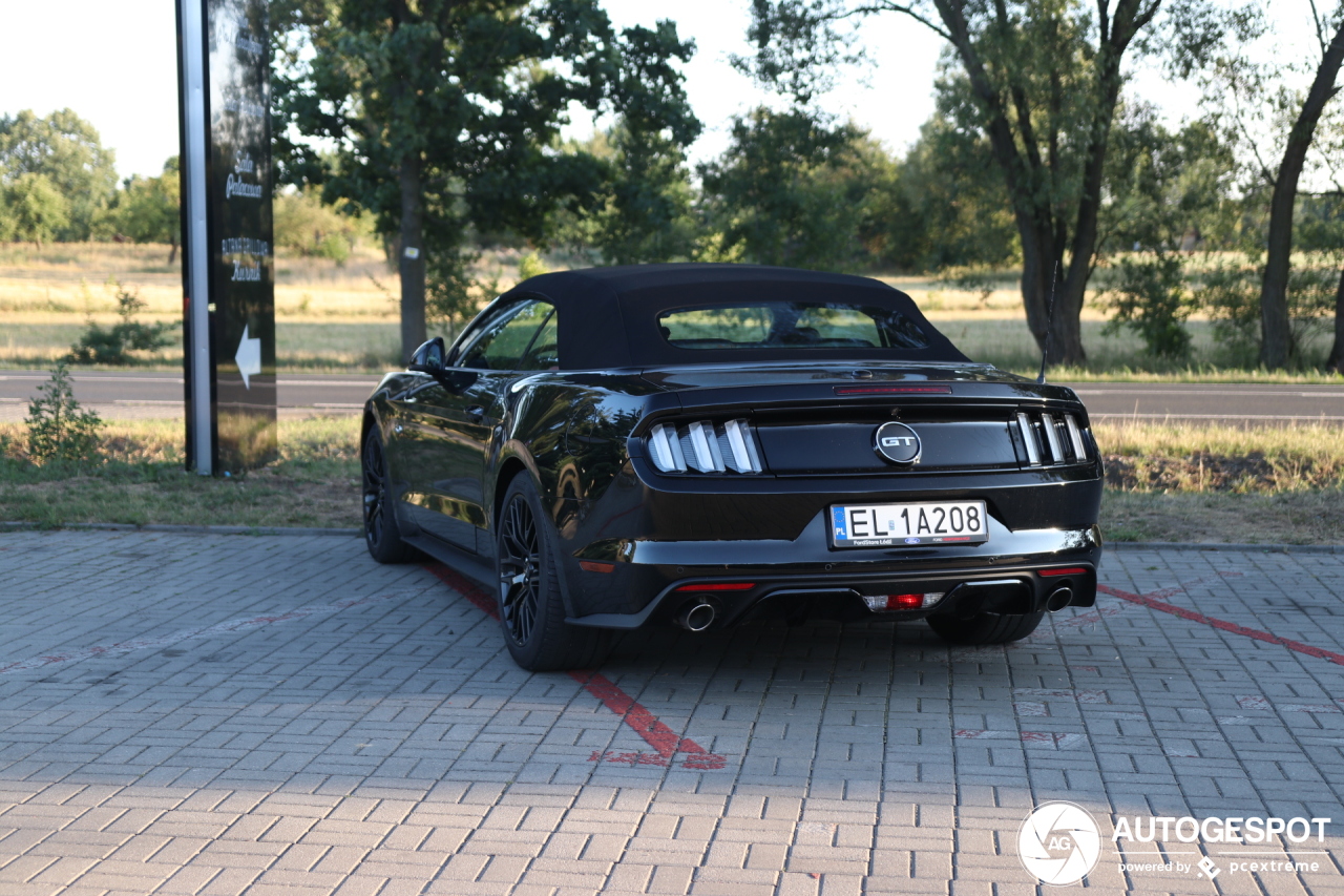 Ford Mustang GT Convertible 2015