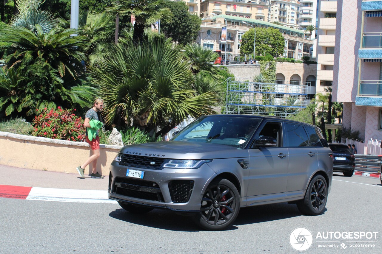 Land Rover Range Rover Sport SVR 2018