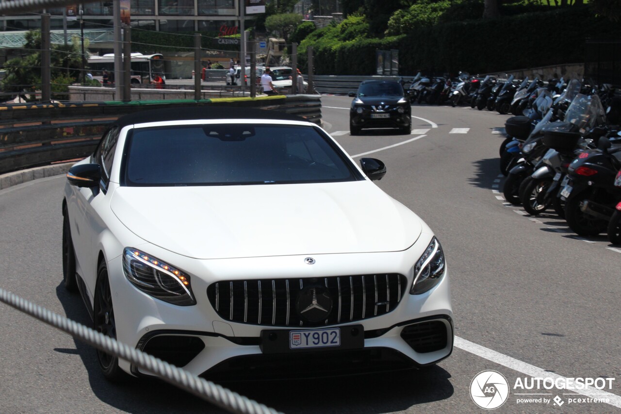 Mercedes-AMG S 63 Convertible A217 2018