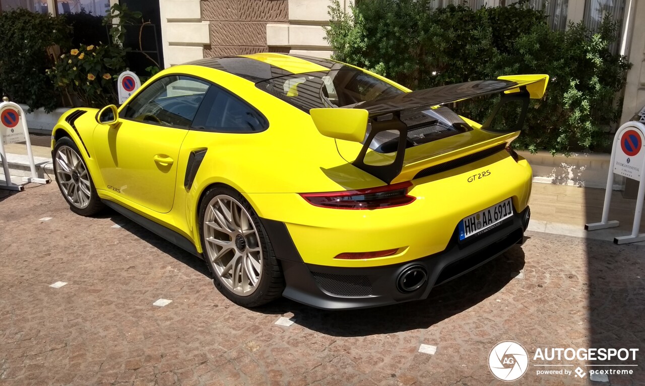 Porsche 991 GT2 RS Weissach Package