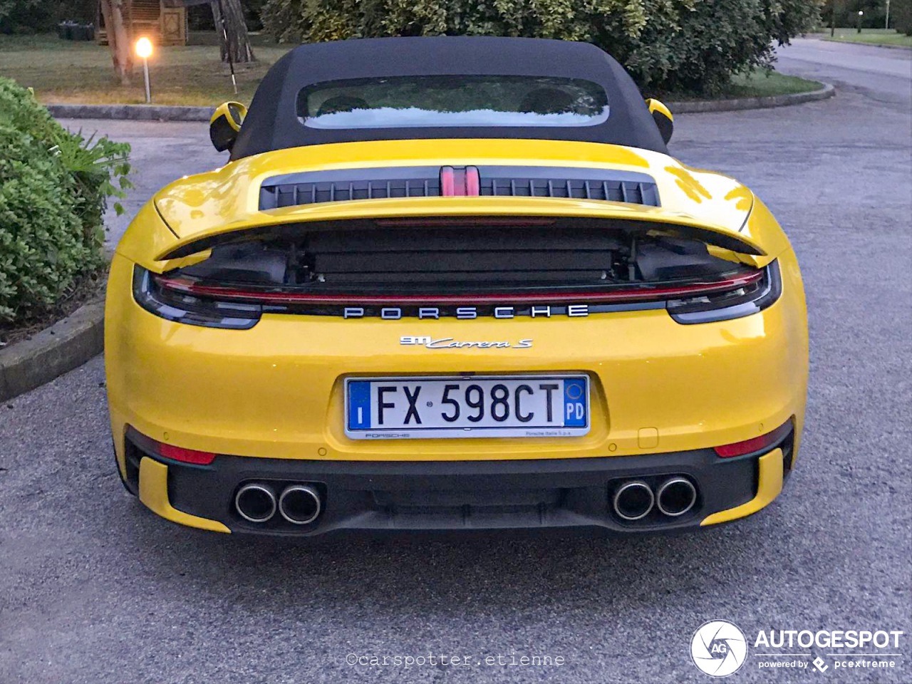 Porsche 992 Carrera S Cabriolet