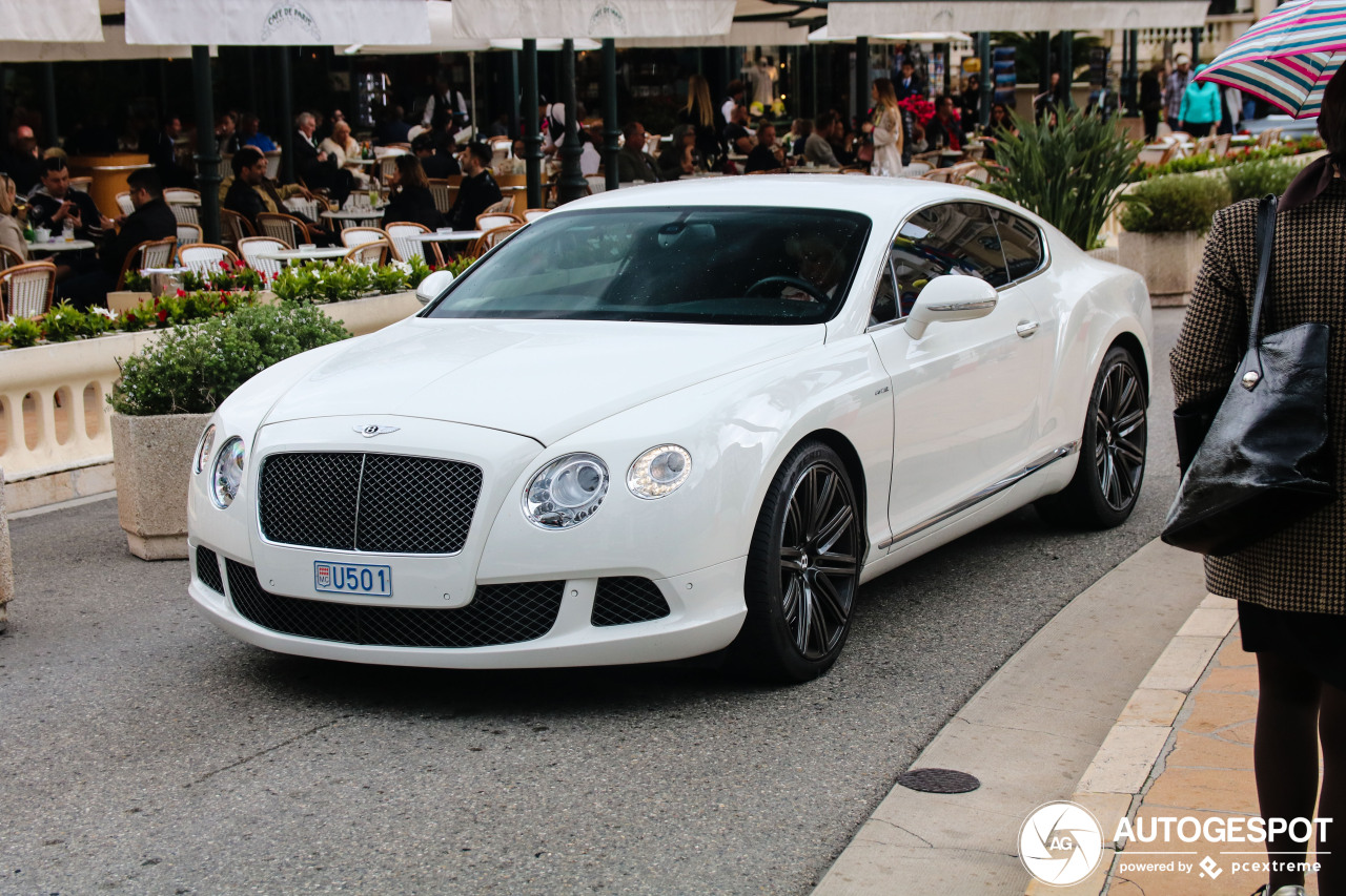 Bentley Continental GT Speed 2012