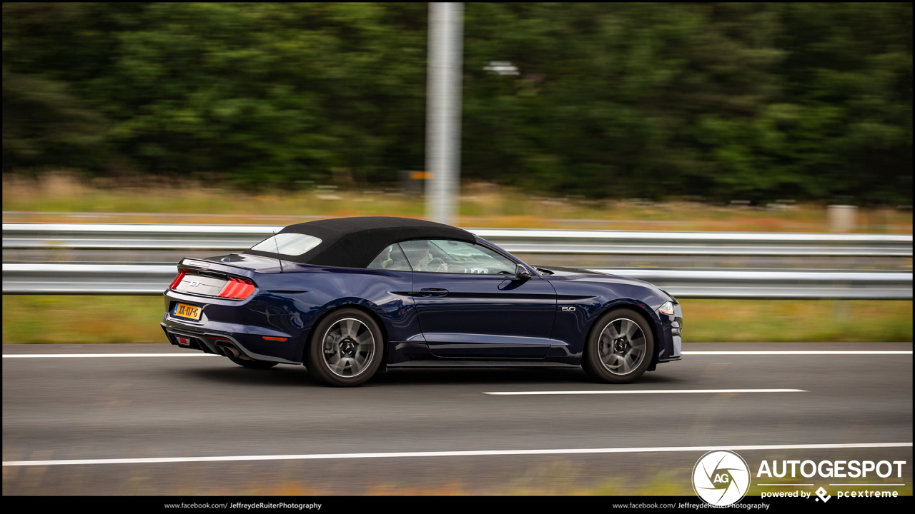 Ford Mustang GT Convertible 2018