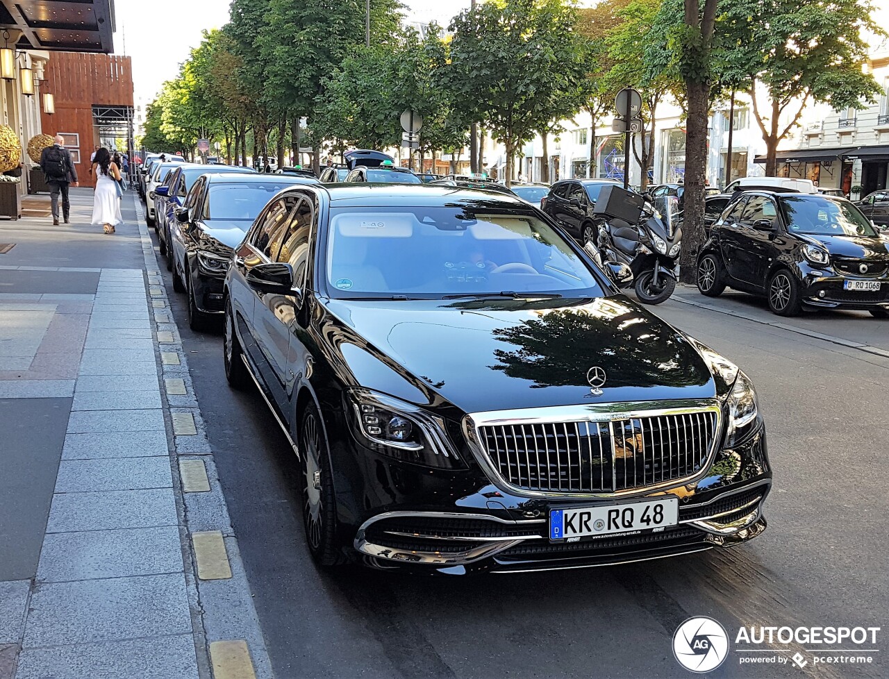 Mercedes-Maybach S 650 X222 2018