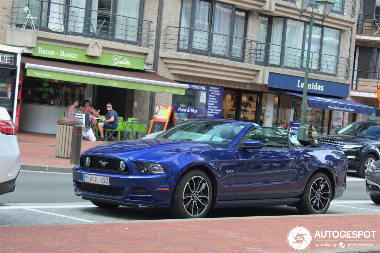 Ford Mustang GT Convertible 2013