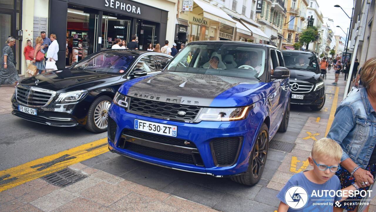 Land Rover Range Rover Sport SVR 2018