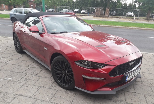 Ford Mustang GT Convertible 2018