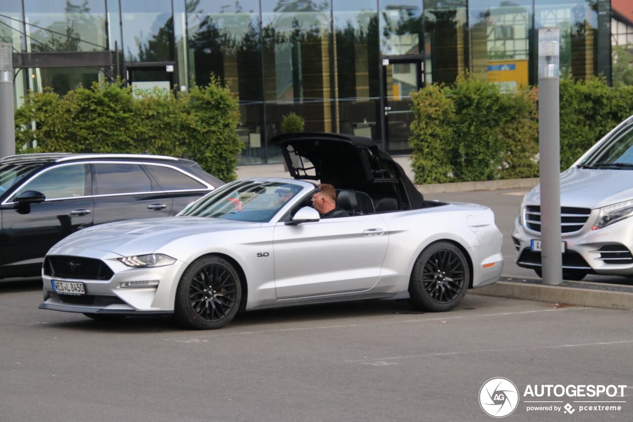 Ford Mustang GT Convertible 2018