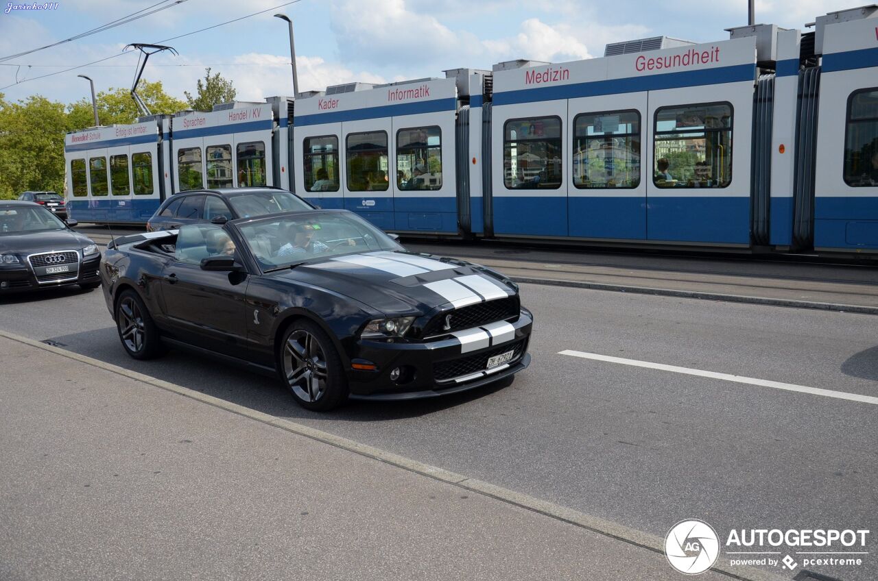 Ford Mustang Shelby GT500 Convertible 2010