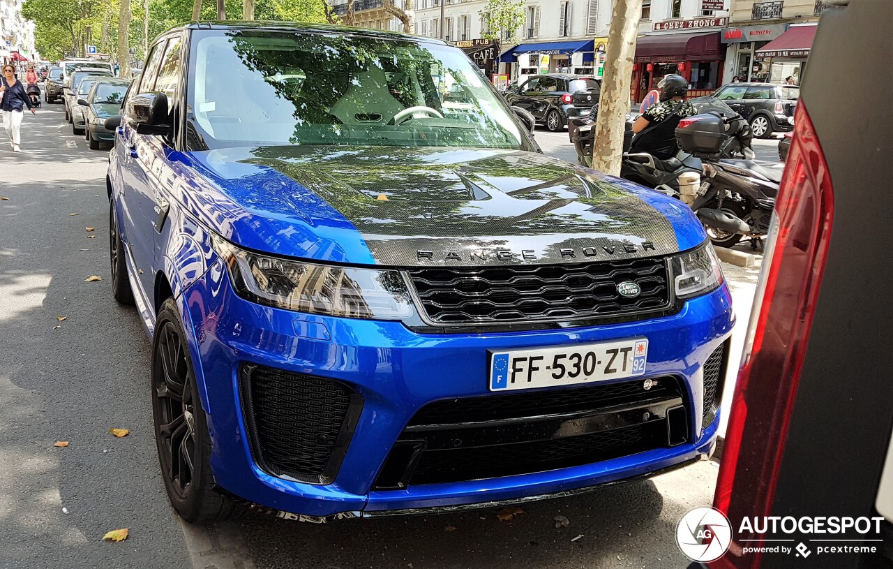 Land Rover Range Rover Sport SVR 2018 Carbon Edition