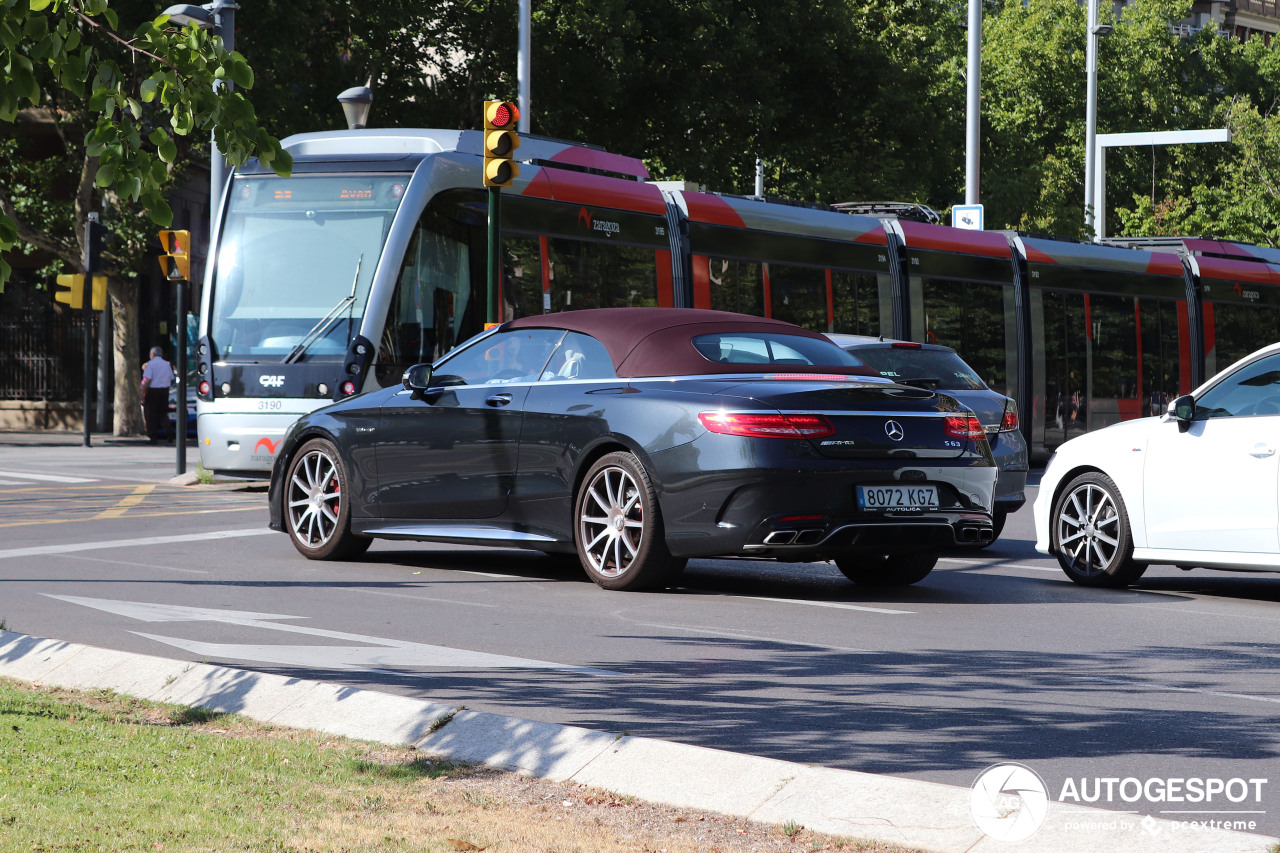 Mercedes-AMG S 63 Convertible A217