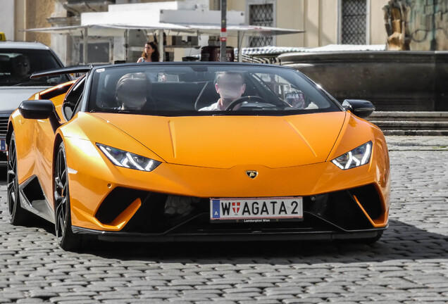 Lamborghini Huracán LP640-4 Performante Spyder