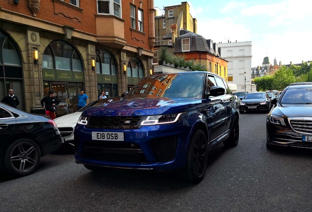 Land Rover Range Rover Sport SVR 2018